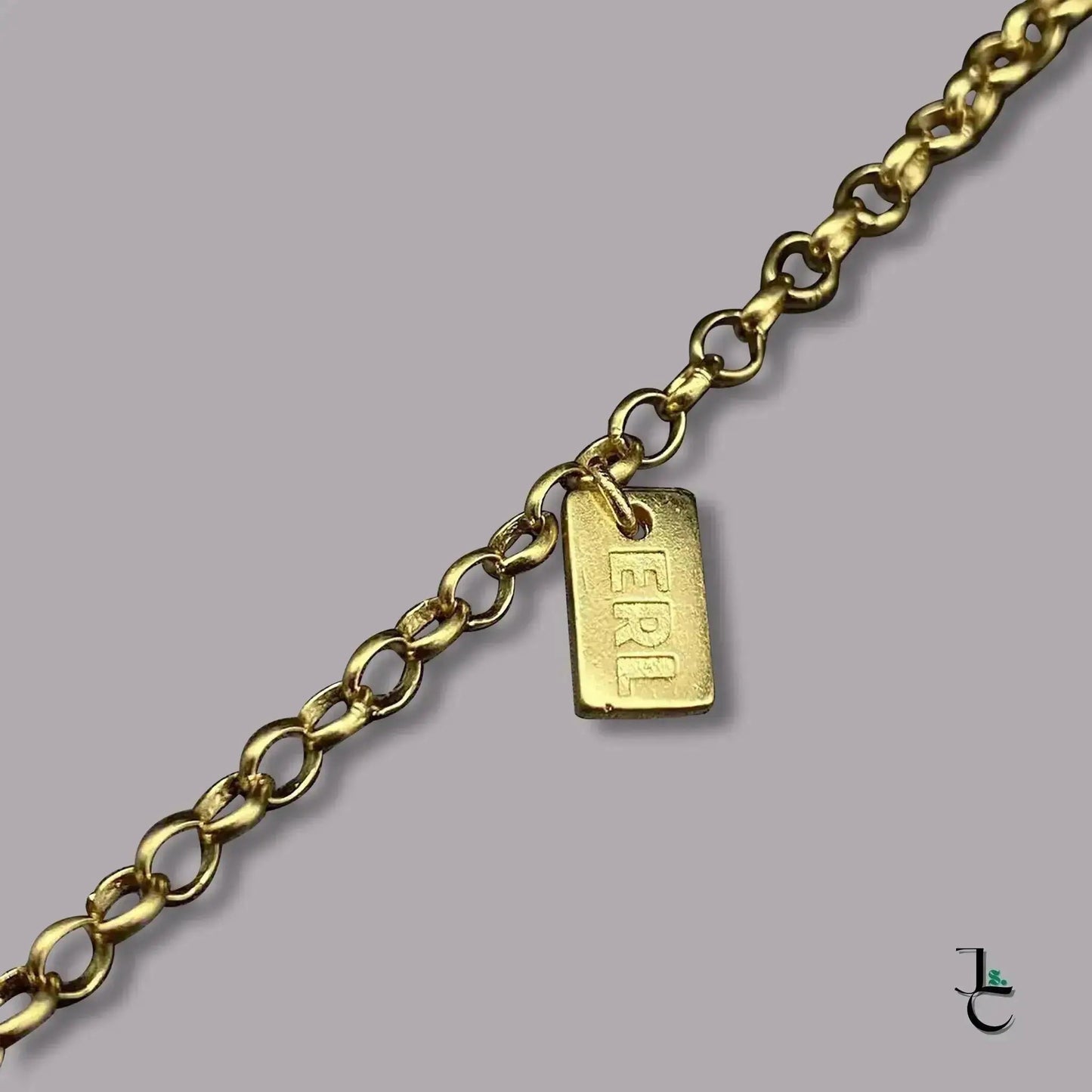 Delilah & Co Gold Flower Logo Chain - Jade St. Clair - Jade St. Clair