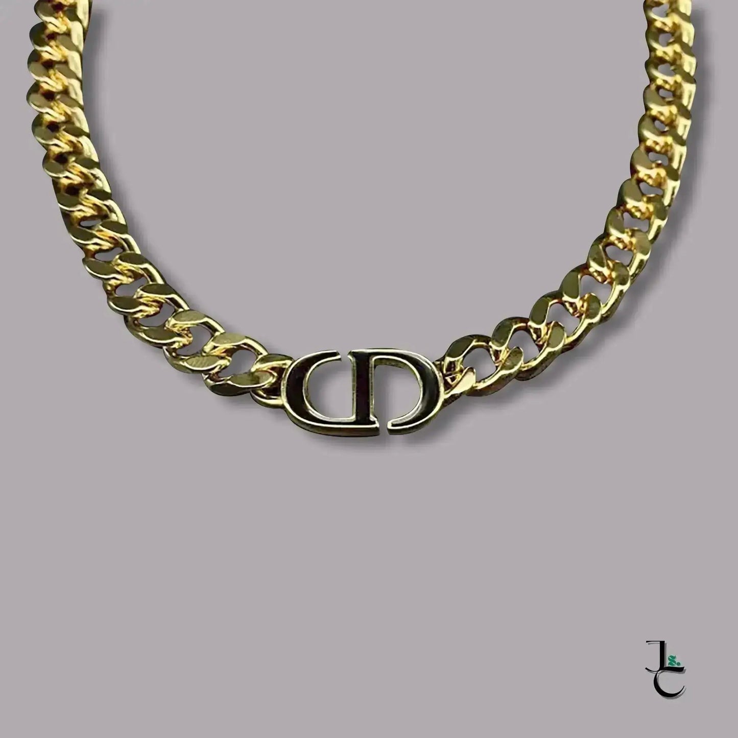 Delilah & Co Gold Logo Chain - Jade St. Clair - Jade St. Clair