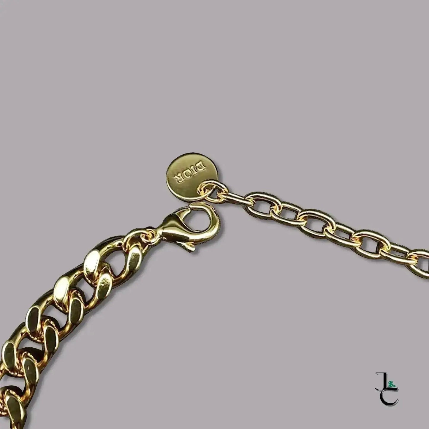 Delilah & Co Gold Logo Chain - Jade St. Clair - Jade St. Clair