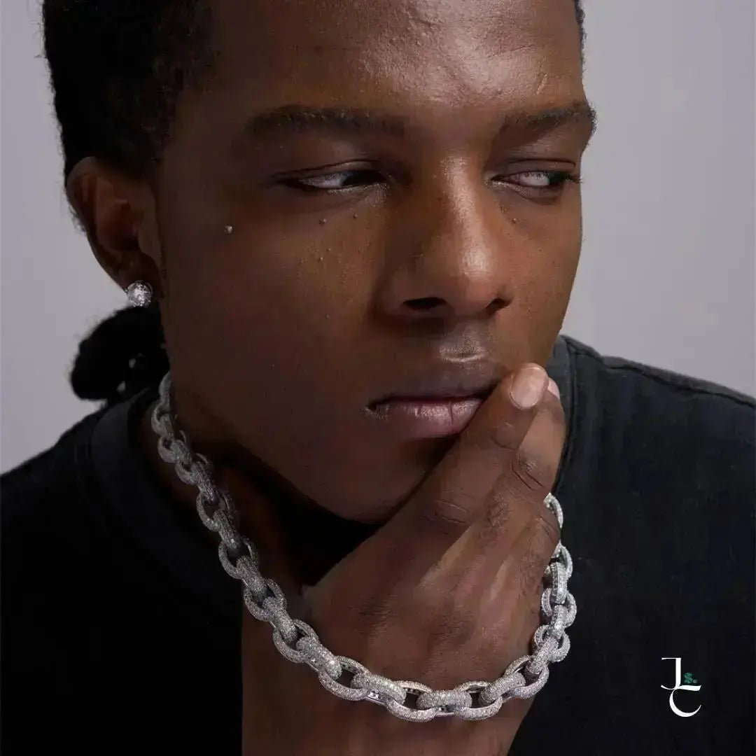 Diamond Encrusted Chain Link - Jade St. Clair - Jade St. Clair