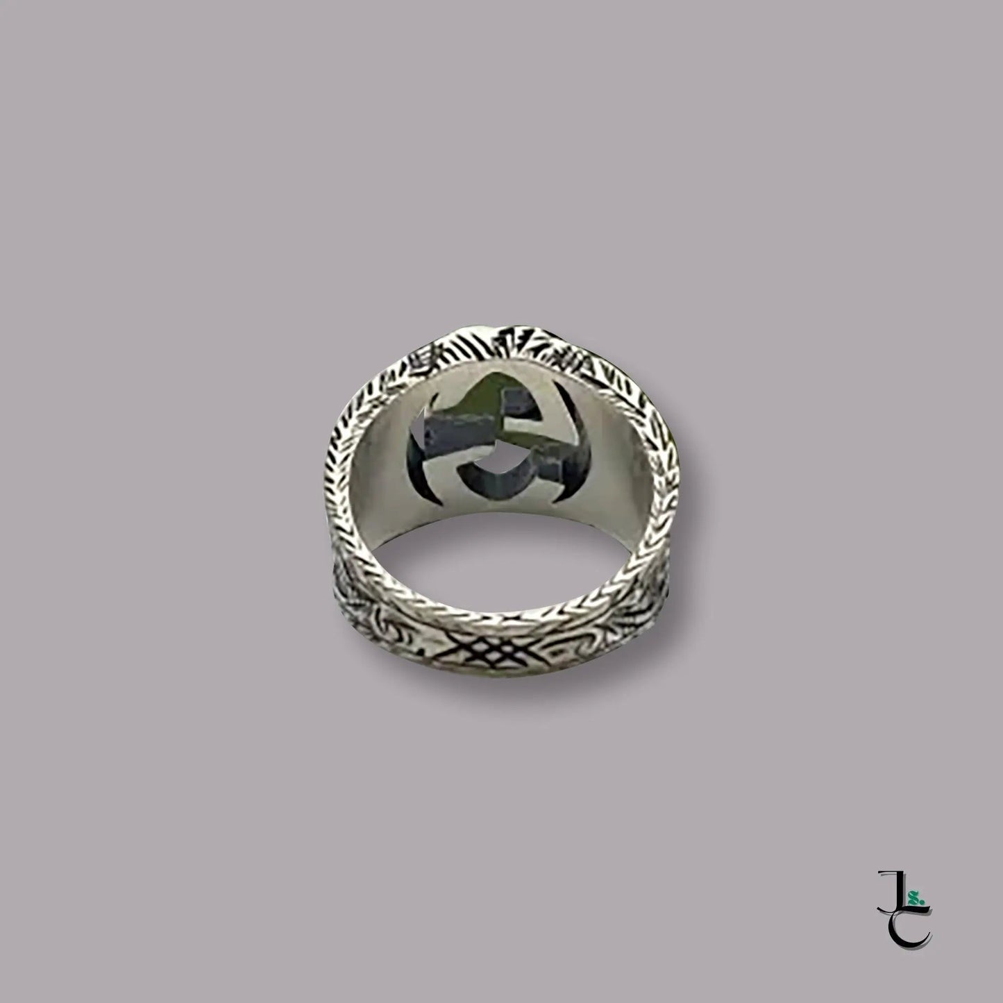 GALA Large Logo Etched Ring - Jade St. Clair - Jade St. Clair