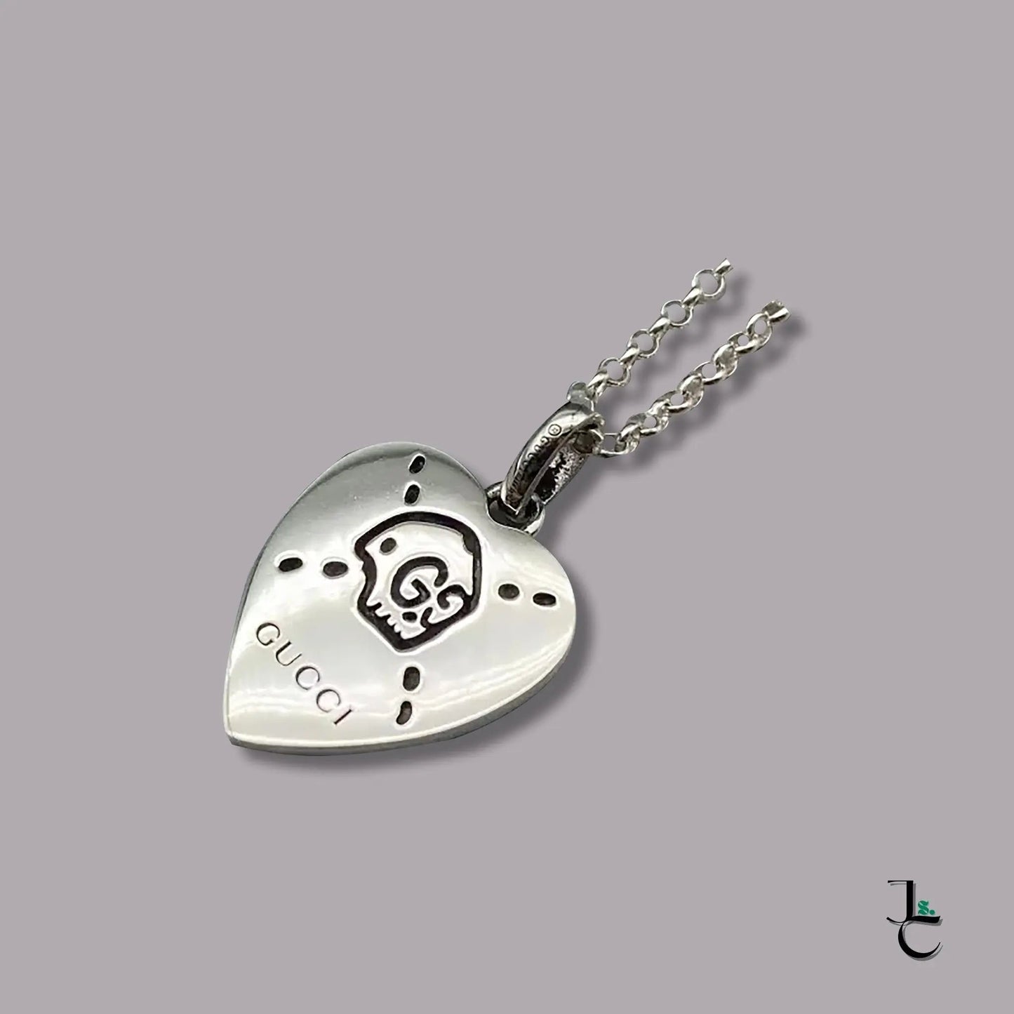 GALA Skeleton Heart Pendant Necklace - Jade St. Clair - Jade St. Clair