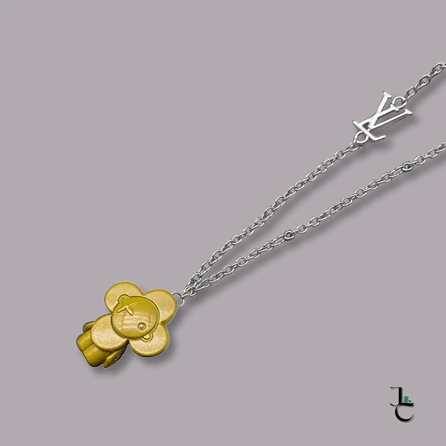 LUX Flower Icon Pendant Necklace - Jade St. Clair - Jade St. Clair