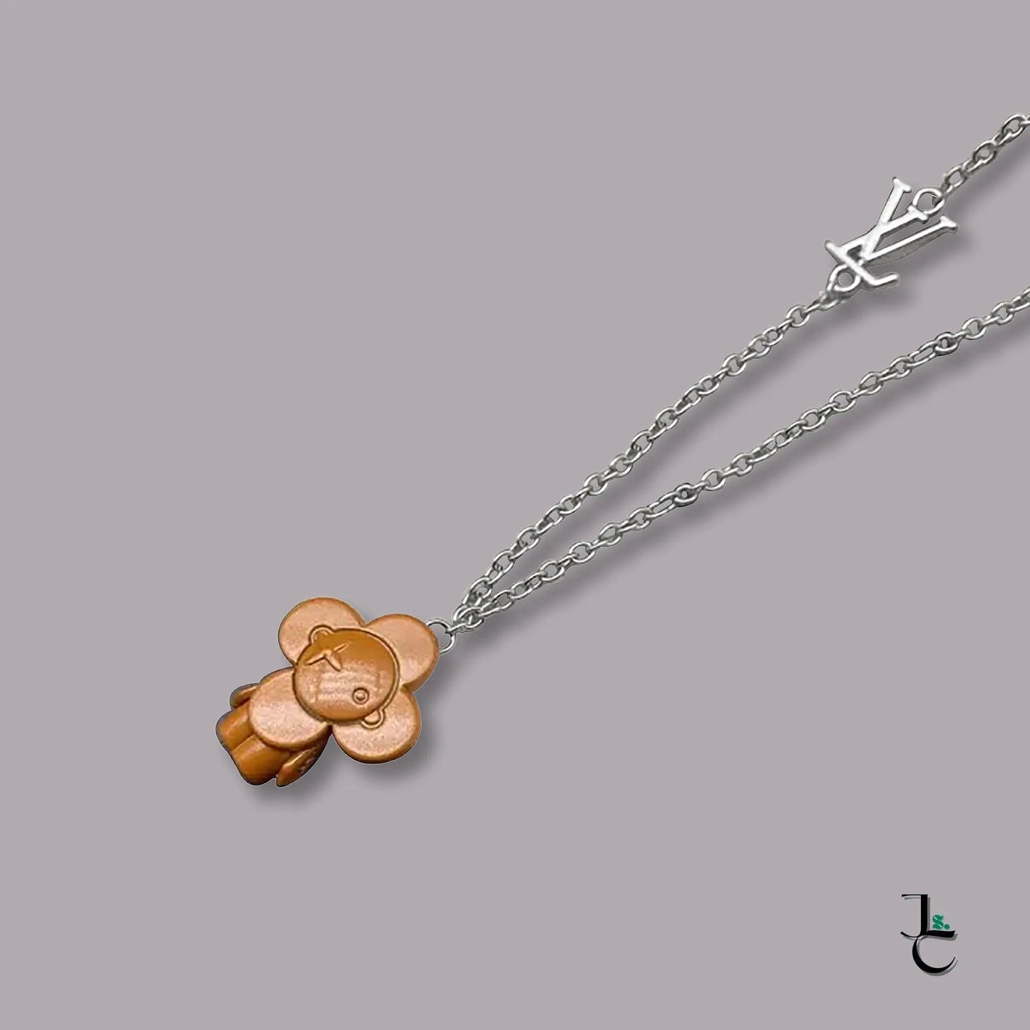 LUX Flower Icon Pendant Necklace - Jade St. Clair - Jade St. Clair