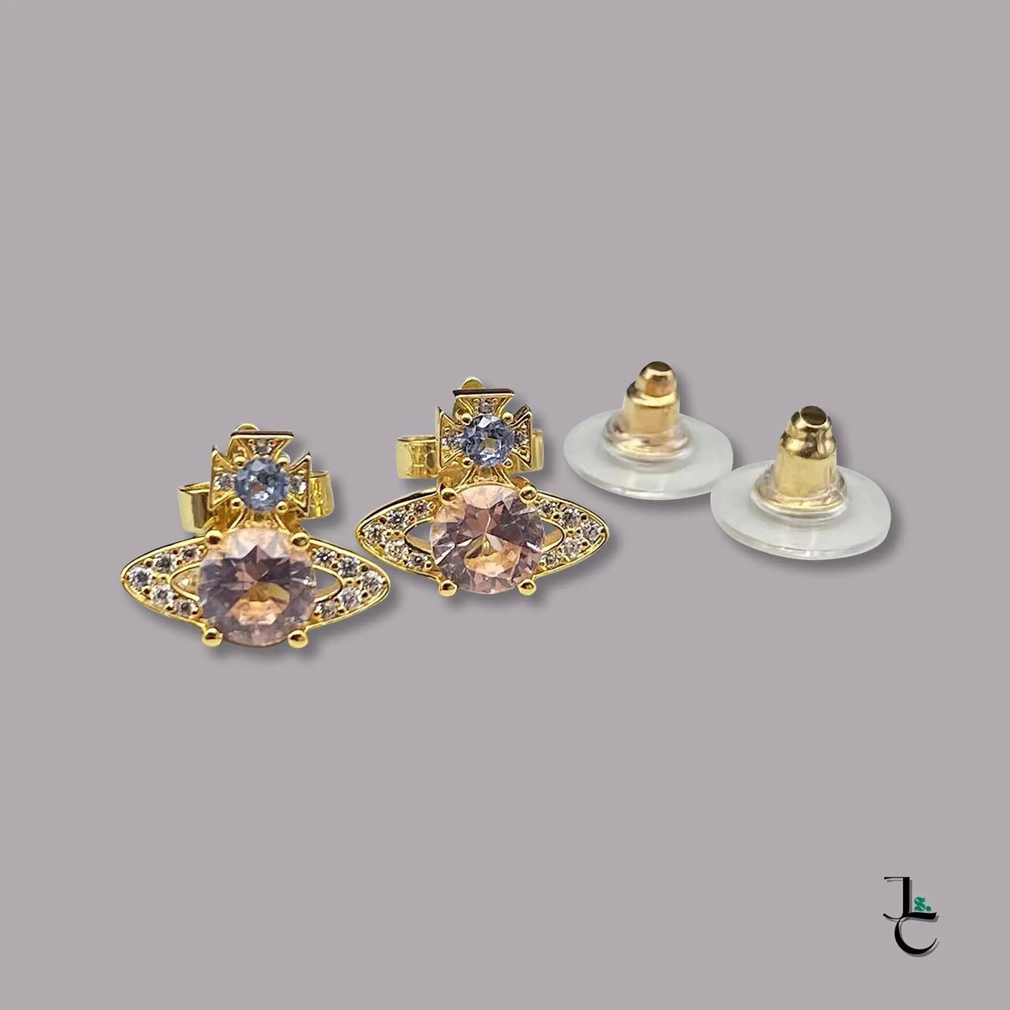 VELA Queen Encrusted Earrings - Jade St. Clair - Jade St. Clair