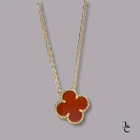 Alhambra Colored Clover Pendant Necklace - Jade St. Clair - Jade St. Clair