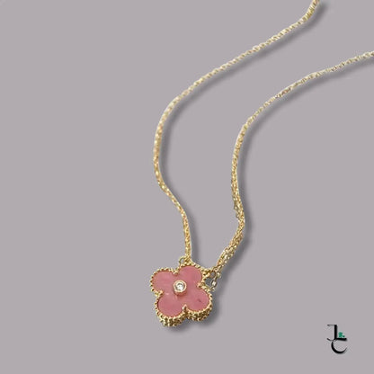 Alhambra Gem Clover Pendant Necklace - Jade St. Clair - Jade St. Clair