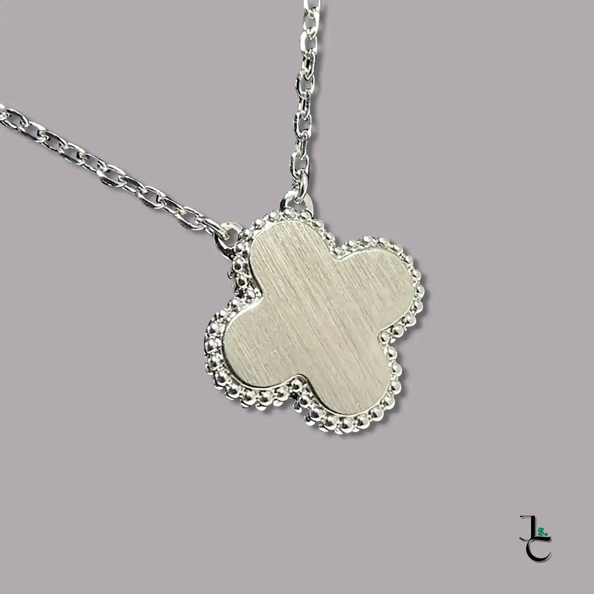 Alhambra Gem Clover Pendant Necklace - Jade St. Clair - Jade St. Clair