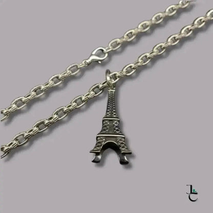 Blanc Eiffel Tower Pendant Chain - Jade St. Clair - Jade St. Clair