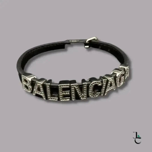 Blanc Logo Leather Bracelet - Jade St. Clair - Jade St. Clair