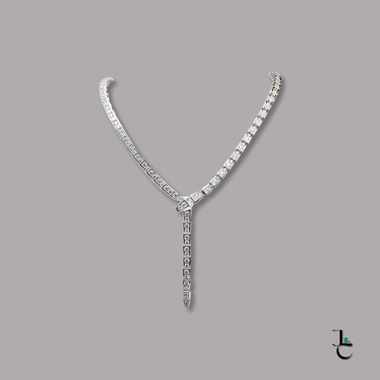 BVL Diamond Serpentine Necklace - Jade St. Clair - Jade St. Clair