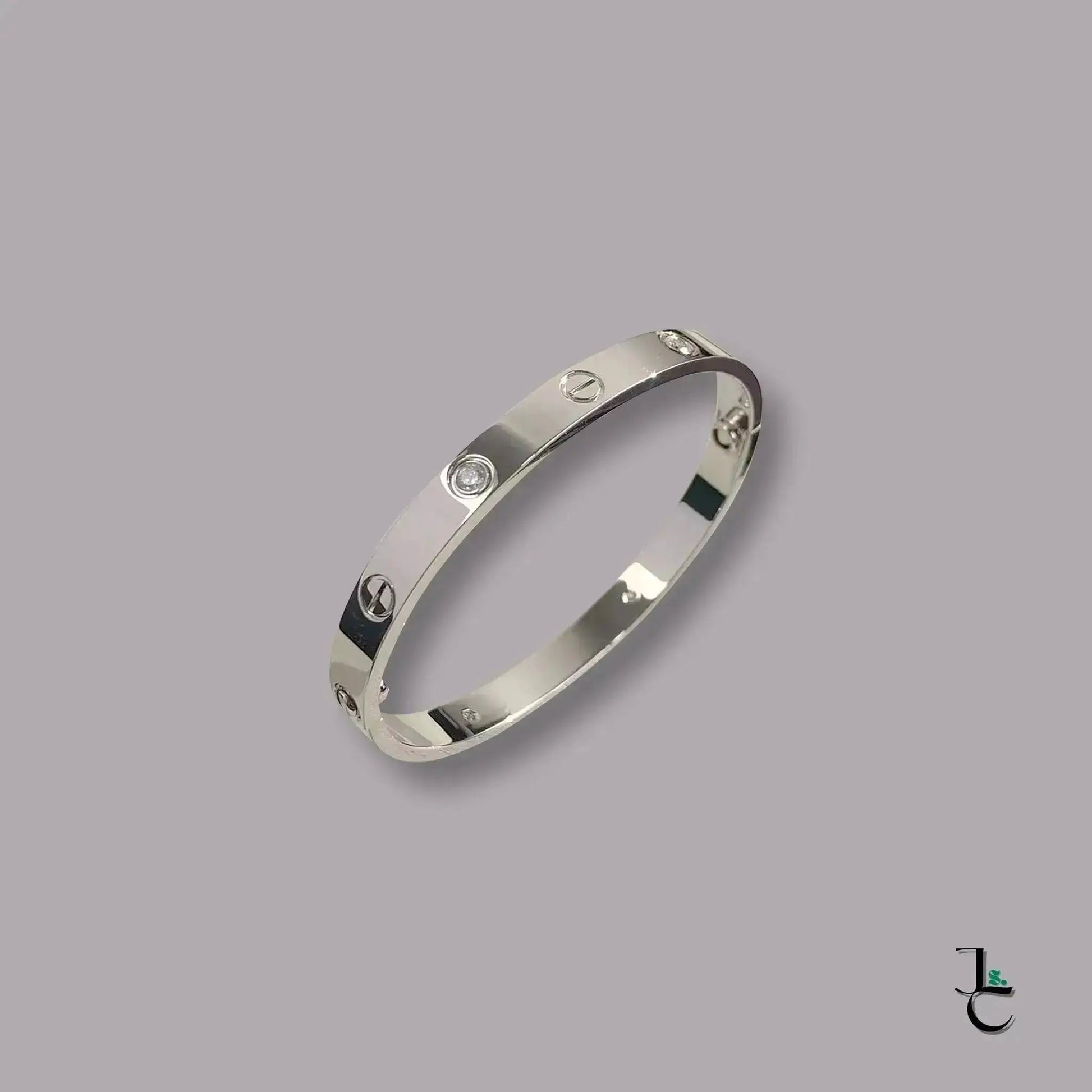 Caraté Diamond Stud Logo Bracelet - Jade St. Clair - Jade St. Clair