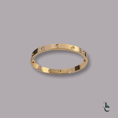 Caraté Love Diamond Studded Bracelet - Jade St. Clair - Jade St. Clair