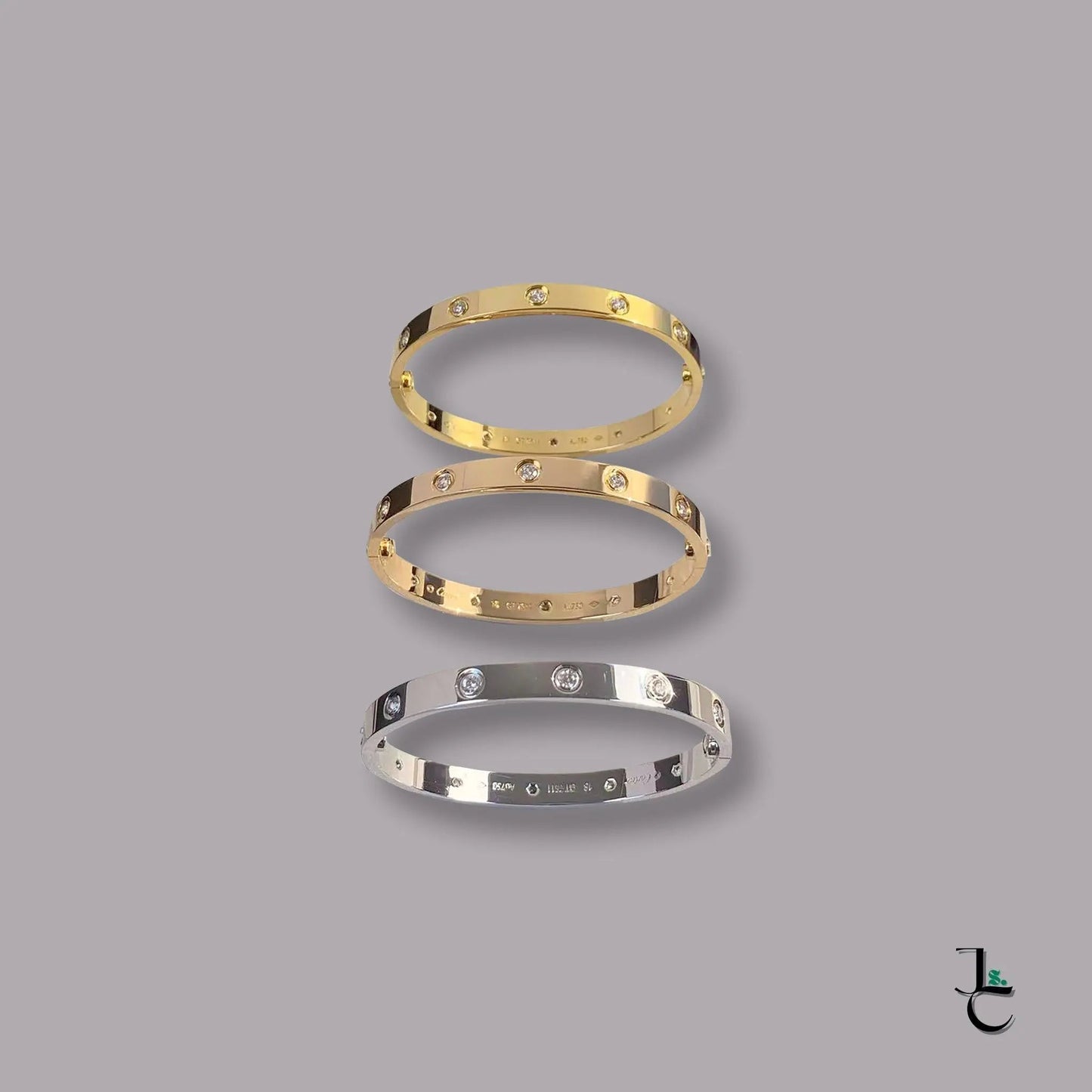 Caraté Love Diamond Studded Bracelet - Jade St. Clair - Jade St. Clair