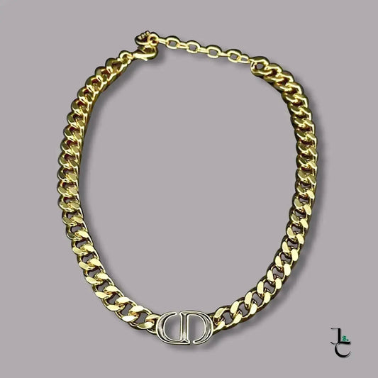 Delilah & Co Gold Logo Chain - Jade St. Clair - Jade St. Clair