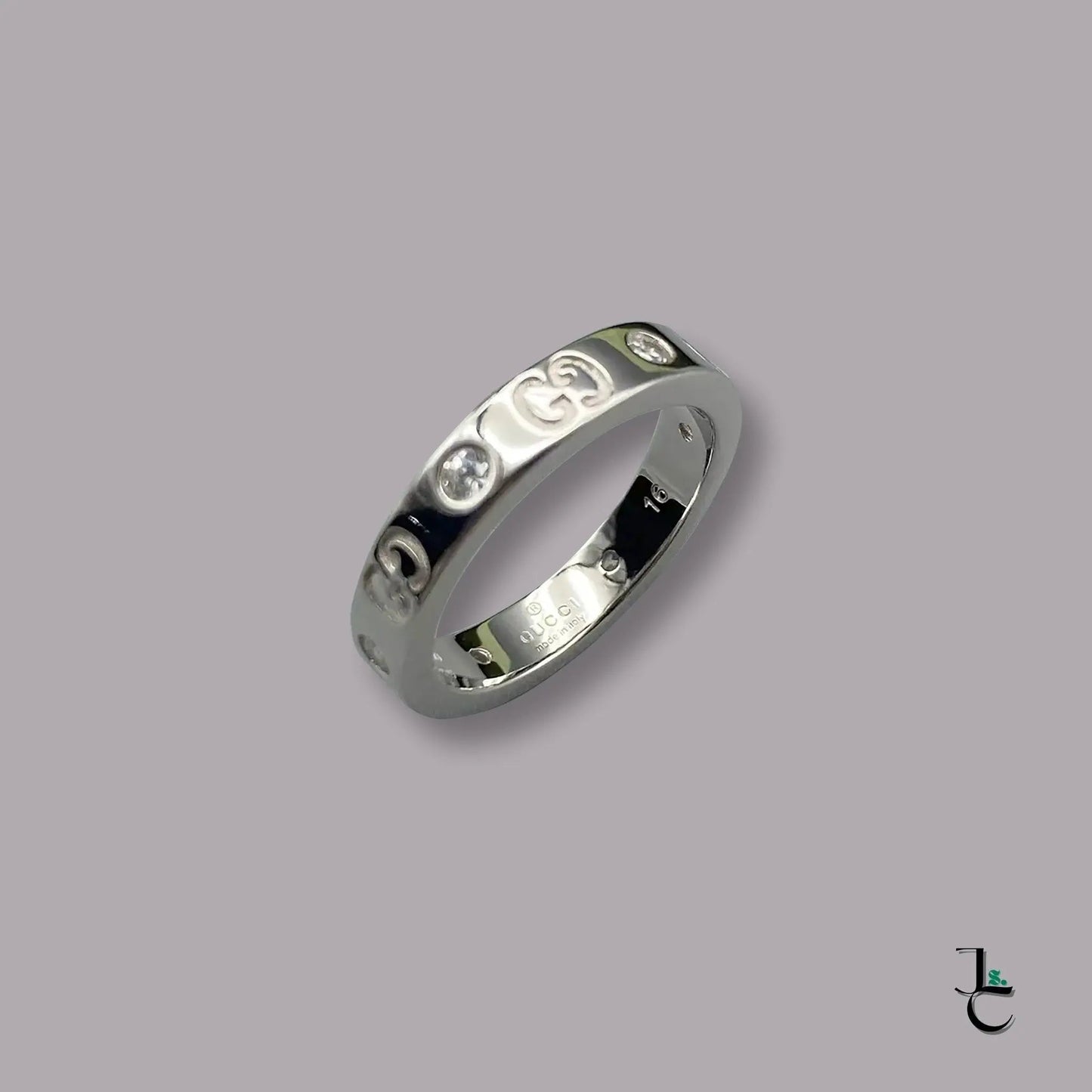 GALA Diamond Encrusted Logo Ring - Jade St. Clair - Jade St. Clair