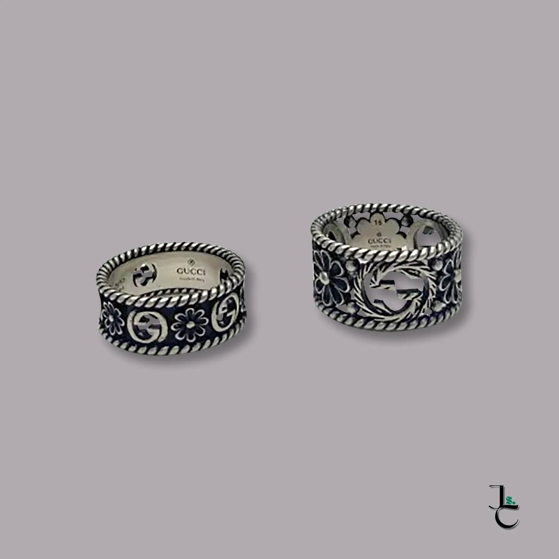 GALA Flower Cutout Logo Rings - Jade St. Clair - Jade St. Clair