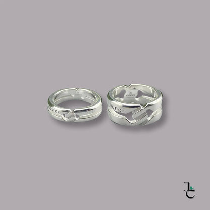 GALA Hollow Logo Ring - Jade St. Clair - Jade St. Clair