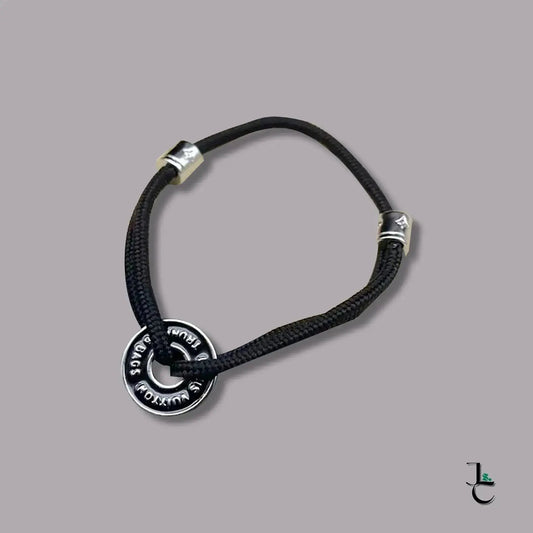 LUX Custom Ring Logo Rope Bracelet - Jade St. Clair - Jade St. Clair