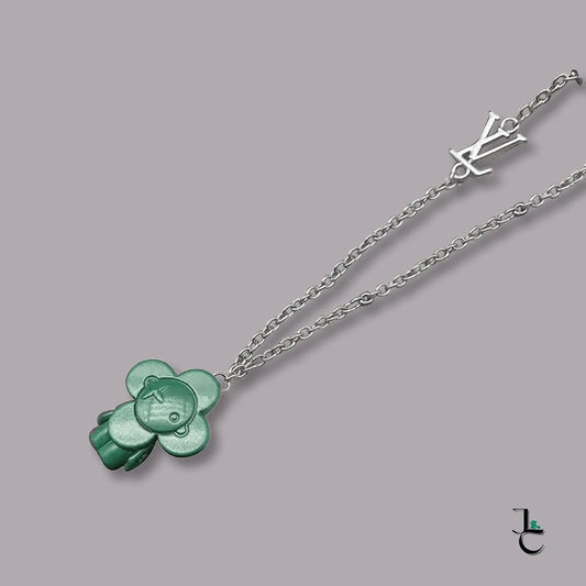 LUX Flower Icon Pendant Necklace - Jade St. Clair - Jade St. Clair