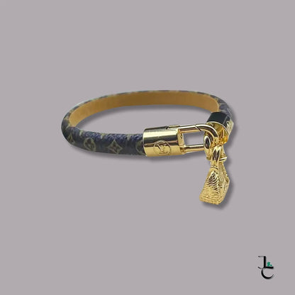 LUX Gold Purse Leather Bracelet - Jade St. Clair - Jade St. Clair