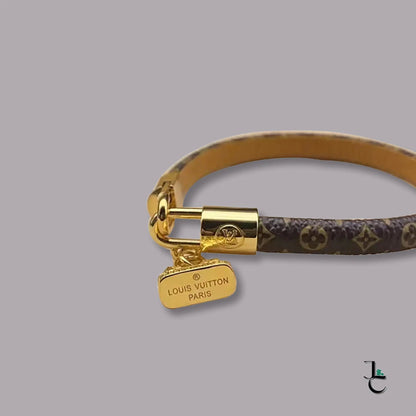 LUX Gold Purse Leather Bracelet - Jade St. Clair - Jade St. Clair