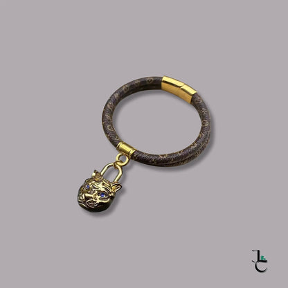 LUX Gold Tiger Head Bracelet - Jade St. Clair - Jade St. Clair