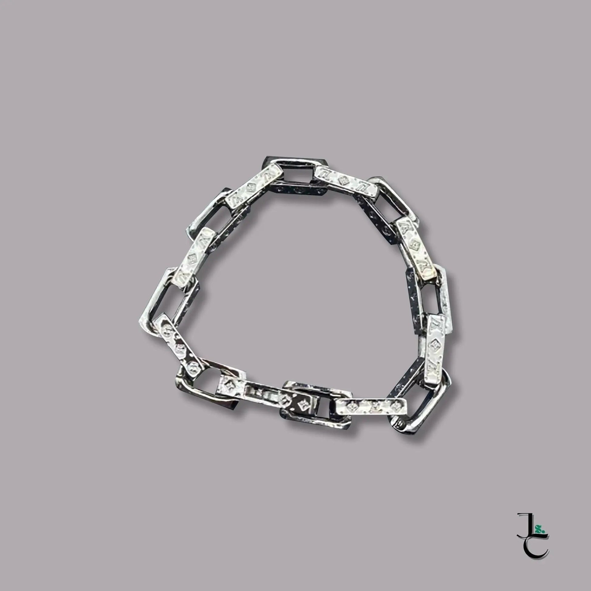 LUX Logo Chain Link Bracelet - Jade St. Clair - Jade St. Clair