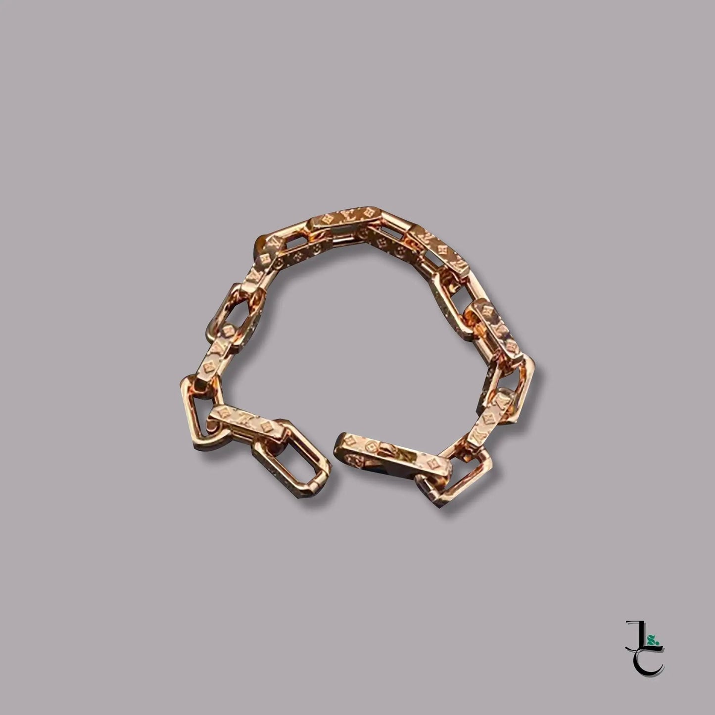 LUX Logo Chain Link Bracelet - Jade St. Clair - Jade St. Clair