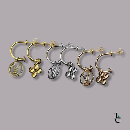 LUX Vintage Charm Hook Earrings - Jade St. Clair - Jade St. Clair