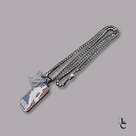 LUX X NBA Diamond Encrusted Tennis Chain - Jade St. Clair - Jade St. Clair