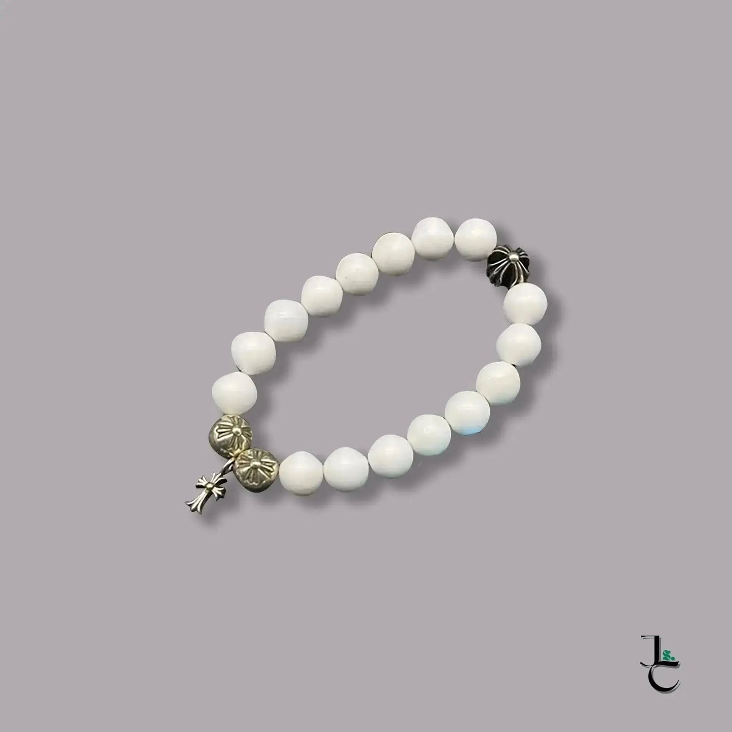 NOIR 3 Silver Bead Bracelet - Jade St. Clair - Jade St. Clair