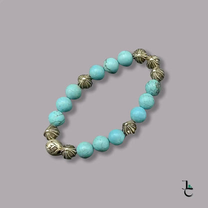 NOIR 8 Silver Bead Bracelet - Jade St. Clair - Jade St. Clair