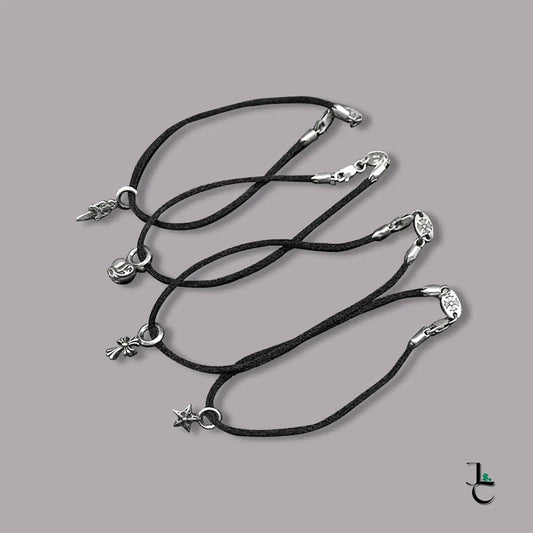 NOIR Black Rope Bracelet - Jade St. Clair - Jade St. Clair