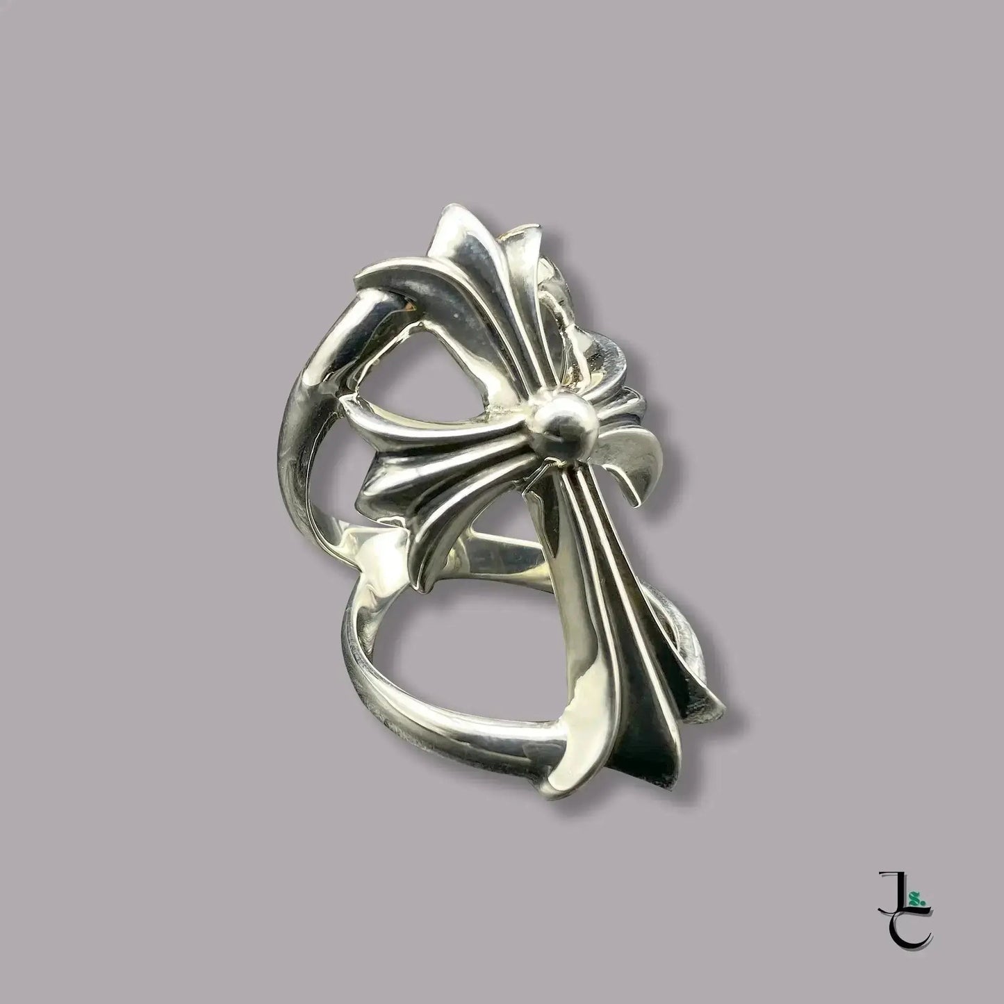 NOIR Cross Hollow Ring - Jade St. Clair - Jade St. Clair