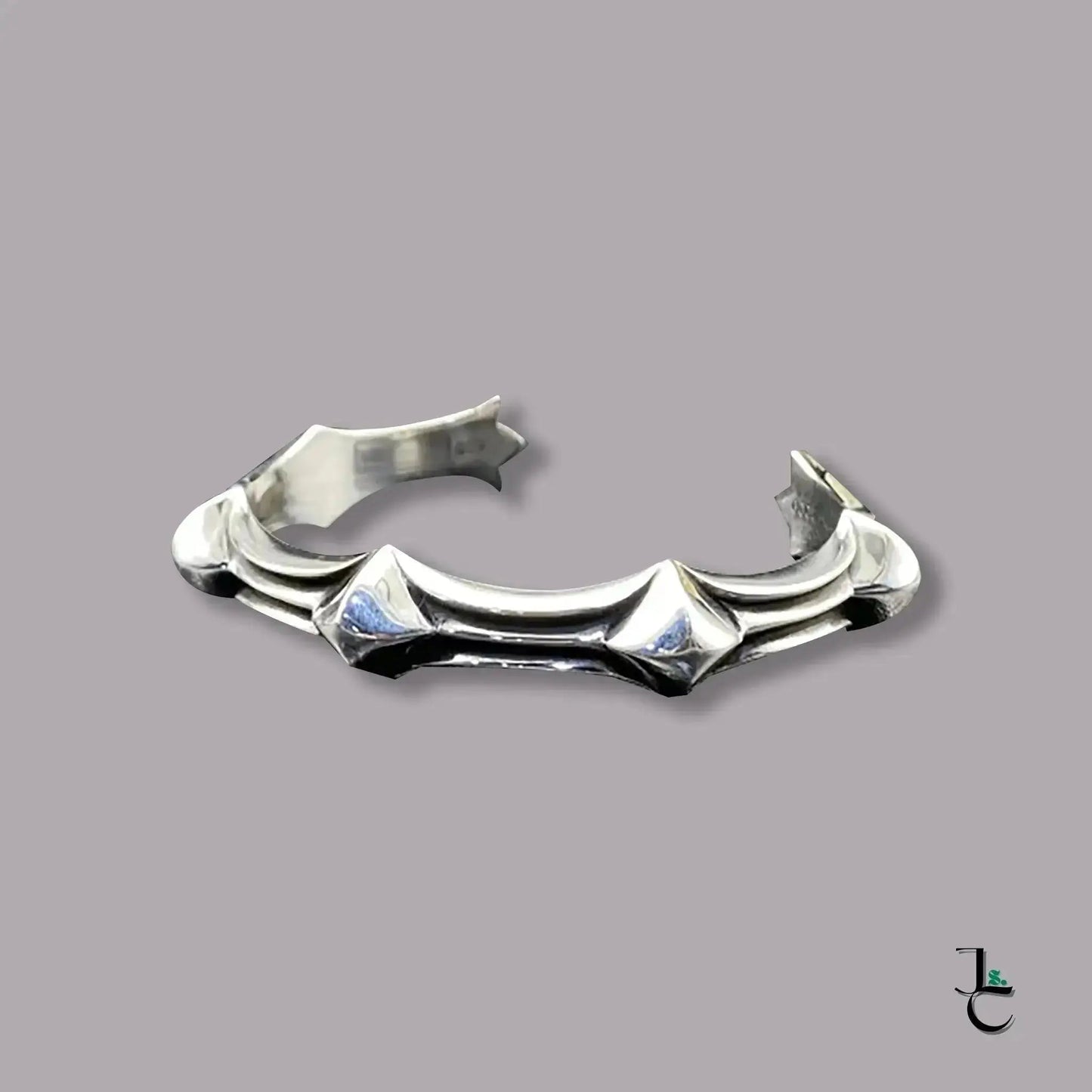 NOIR Silver Rivet Bracelet - Jade St. Clair - Jade St. Clair