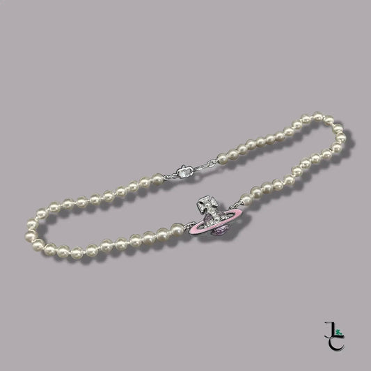 VELA Pink Pearl Necklace - Jade St. Clair - Jade St. Clair