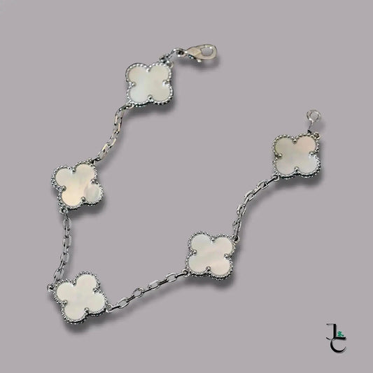 Alhambra Pearl Clover Bracelet - Jade St. Clair - Jade St. Clair