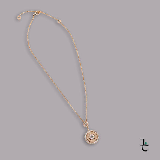 BVL Diamond Coin Necklace - Jade St. Clair - BVLGARI