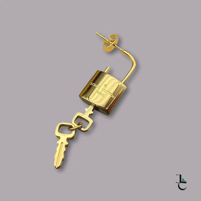 LUX Vintage Keylock Earrings - Jade St. Clair - Jade St. Clair