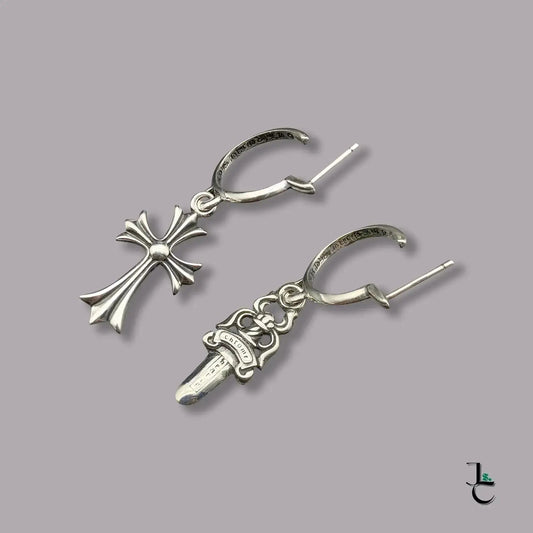 NOIR Sword or Cross Earrings - Jade St. Clair - Jade St. Clair