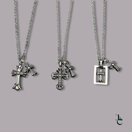 NOIR Three Double Pendant Necklaces - Jade St. Clair - Jade St. Clair