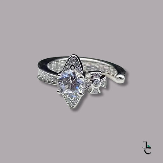 VELA Diamond Stud Saturn Ring - Jade St. Clair - Jade St. Clair